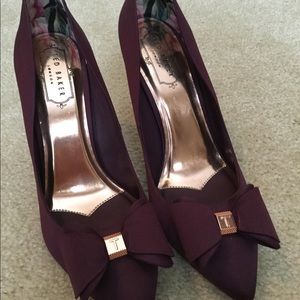 Wine Ted Baker Pumps